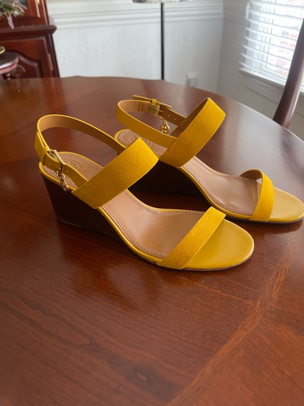 Tory Burch Mini Benton Wedge Sandal NWOT